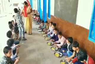 bhiwani school children mid-day meals home