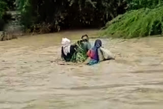 Three womens washed away in flood