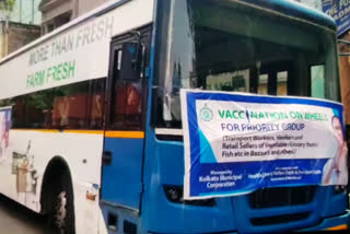 kolkata corporation vaccine on wheels initiatives