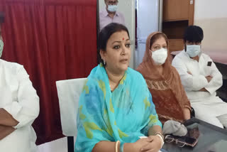 Alwar in-charge minister Mamta Bhupesh, rajasthan corona case
