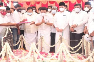 CM MK Stalin Honour to Kaithe Millath 126th birthday