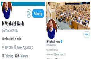 why twetter removes blue badge from venkaiah naidus personal verified account