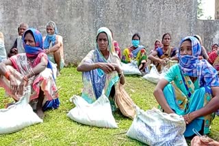 Satsang Committee distributed food items to needy