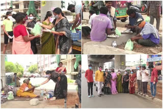 khaja helping hands supplying food for poor