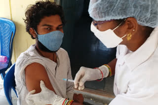 Ongoing vaccination for super spreaders in yadadri bhuvanagiri