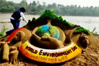 environmental-protection-message-through-sand-arts-in-bokaro