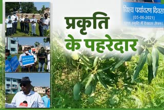 On World Environment Day, group of environmental lovers of Hazaribag increased plantation drive