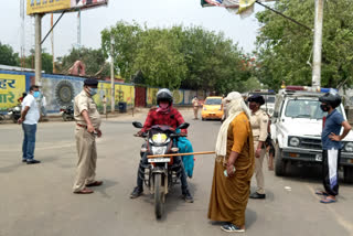 lockdown violation in banka