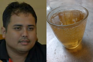 Samir Jamatia's bamboo beer