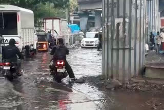 Bhiwandi low lying areas are waterlogged