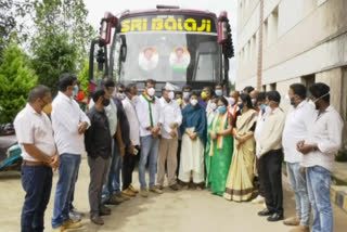 30-bed with oxygen bus start in kodagu district