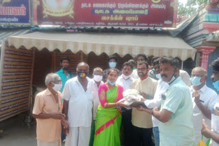 actor balaji gave corona relief to drama artists