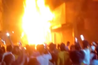 fire broke out transformer in ghaziabad