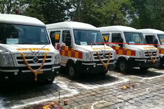 Public Dedication of Ambulances at Rural Health Center, Nagpur