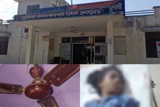 19 year old girl commits suicide, jaipur news, bassi thana news