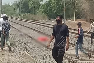 train passing over dead bodies