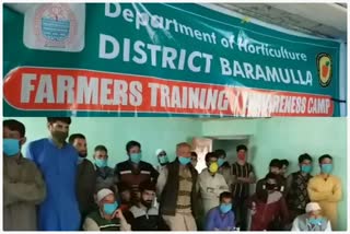 horticulture awareness and training camp in sopore