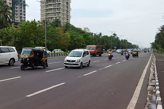 अनलॉकनंतर मुंबईच्या रस्त्यावर वाहनांची गर्दी