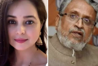 tweet war between sushil modi and Rohini Acharya