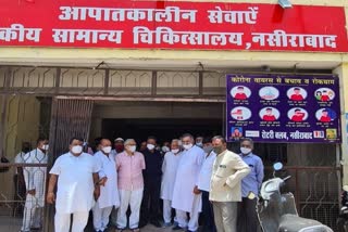 Ajmer news, covid Care Ward in Nasirabad