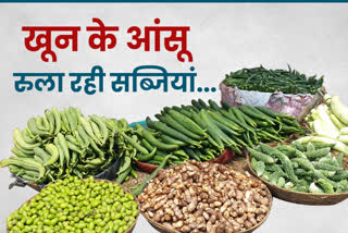 Increased prices of vegetables in Jharkhand