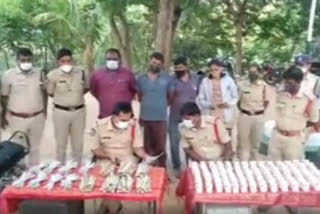 explosives seized