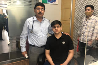 Heart failure problem in 18 year old boy after recovering from corona
