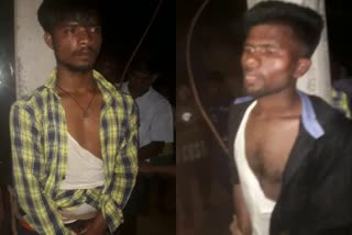 villagers hostage two man in jamtara