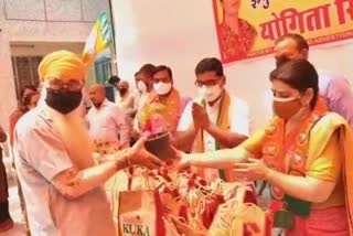 immunity booster kit distribution in kalkaji