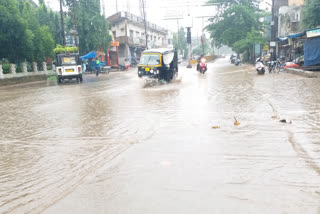 Waterlogging crisis in Jagdalpur