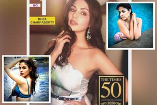 Rhea Chakraborty bags the No. 1 spot on the Times 50 Most Desirable Women of 2020