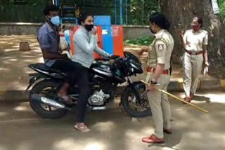 Young woman Violated Lockdown Rules in Mysuru