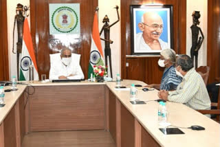 Delegation of mass organizations met Chief Minister Bhupesh Baghel