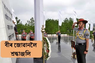 tribute to veer jawan by assam rifles director general