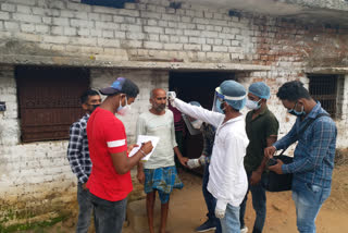 ABVP members  in Hazaribag are going from village to village to make people aware