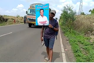 Telangana boy walking to meet actor Sonu Sood