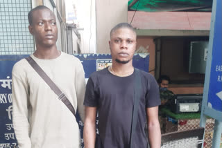 two nigerians arrested illegally living in delhi