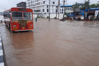 Rain water seeps into many houses in Thane