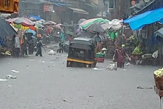 rain water enter houses bhiwandi