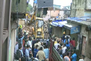 Mumbai's Malad building collapsed site