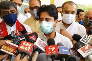 BJP Rajya Sabha MP Jyotiraditya Scindia