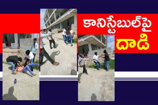 attack on a constable at telangana