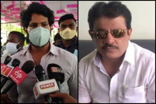 Nikhil outrage against MLA Jameer Ahmed Khan