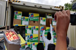  Transport of fresh fruit by train for the first time in the country