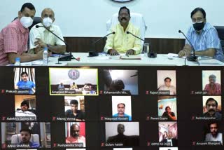 Amarjeet Bhagat held a meeting with Chhattisgarhi filmmakers and directors