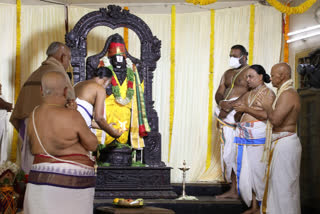 yudhakanda prayanam at tirumala