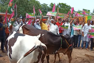 पप्पू यादव की रिहाई के लिए कार्यकर्ताओं ने किया अनोखा प्रदर्शन