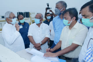 CM Nitish inspected