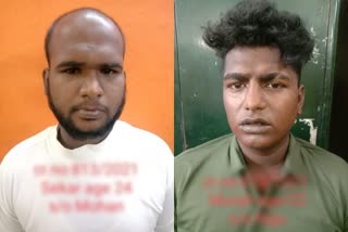 kodungaiyur chain snatchers caught by public and arrested