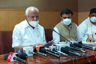 Chief Minister BS Yeddyurappa held a review meeting in Hassan